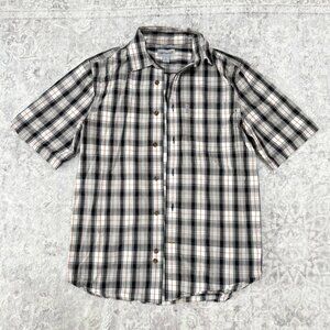 Carhartt Plaid Button Up Shirt Relaxed Fit Tee